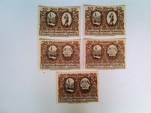 Banknoten notgeld kreisstadt - banknoten,, notgeld,