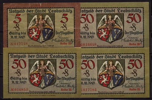 16212 4 x emergency money - [16212],