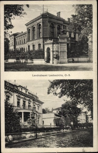 Postcard głubczyce - postcard,