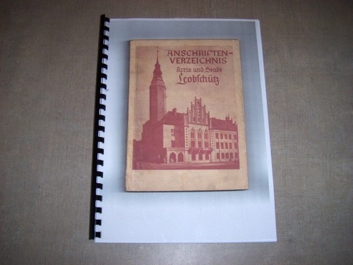 Einwohnerbuch kreis und stadt - und,