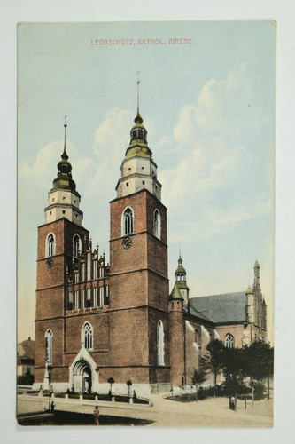Leobschütz kirche ak 40 - leobschütz,
